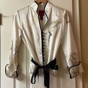 JS collection silk jacket